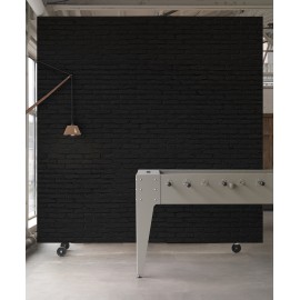 Black Brick Wallpaper by Piet Hein Eek