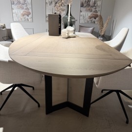 Hofstede Raanhuis uitklapbare eettafel Edge